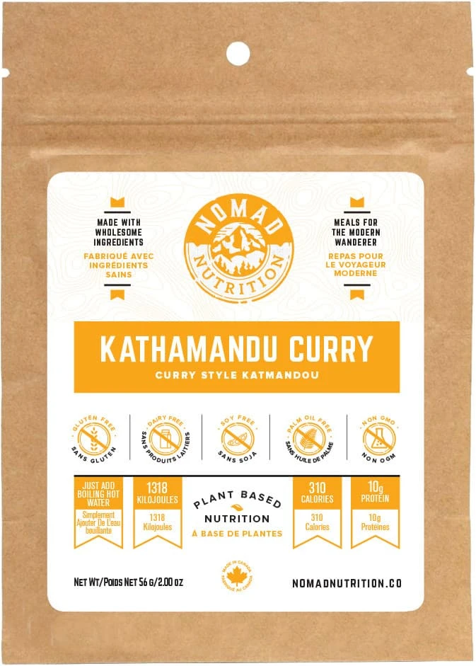 Nomad Nutrition Kathmandu Curry 56g 1 Nomad Nutrition Kathmandu Curry 56g