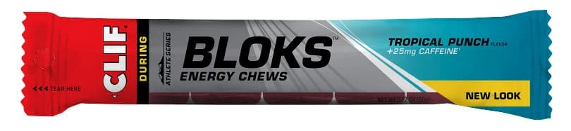 Clif Shot Shot Bloks Tropical Punch With Caffeine 1 Clif Shot Shot Bloks Tropical Punch With Caffeine