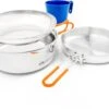 GSI Glacier Stainless 1 Person Mess Kit