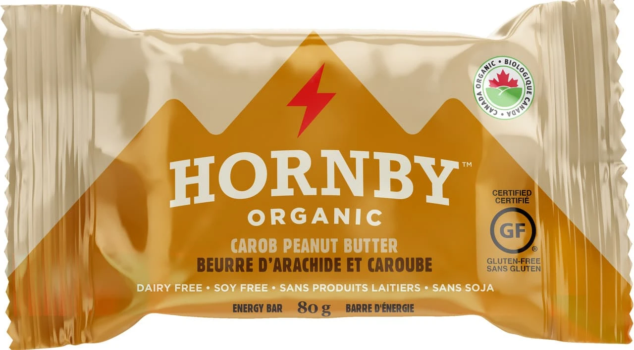 Hornby Organic Carob Peanut Butter Bar 1 Hornby Organic Carob Peanut Butter Bar