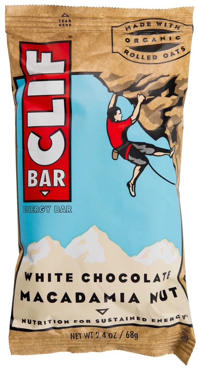 CLIF® Bar Clif Bar White Chocolate Macadamia Nut Energy Bar 1 CLIF® Bar Clif Bar White Chocolate Macadamia Nut Energy Bar