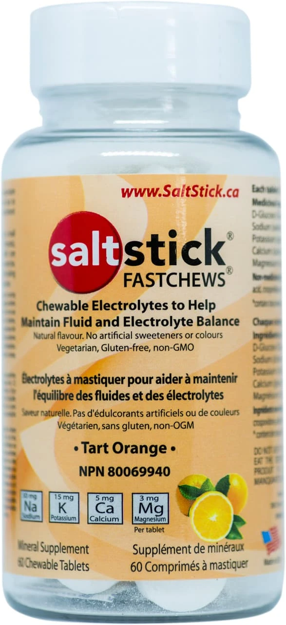 Saltstick Fast Chews 60-Count Bottle 1 Saltstick Fast Chews 60-Count Bottle