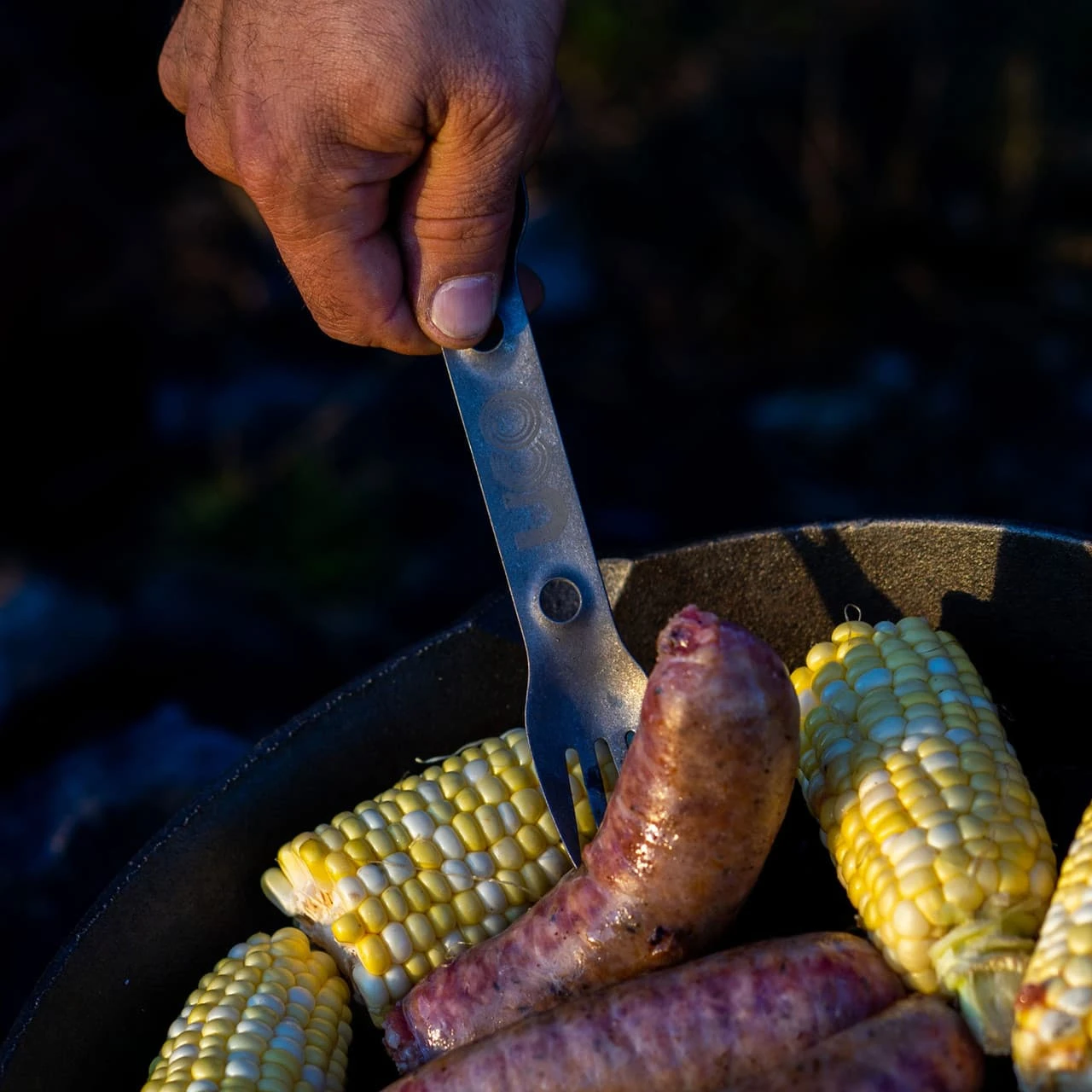 UCO Titanium Utility Spork 2 UCO Titanium Utility Spork - Image 2