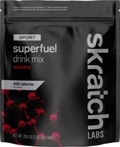 Skratch Labs Super High Carb Sport Drink Mix Raspberry