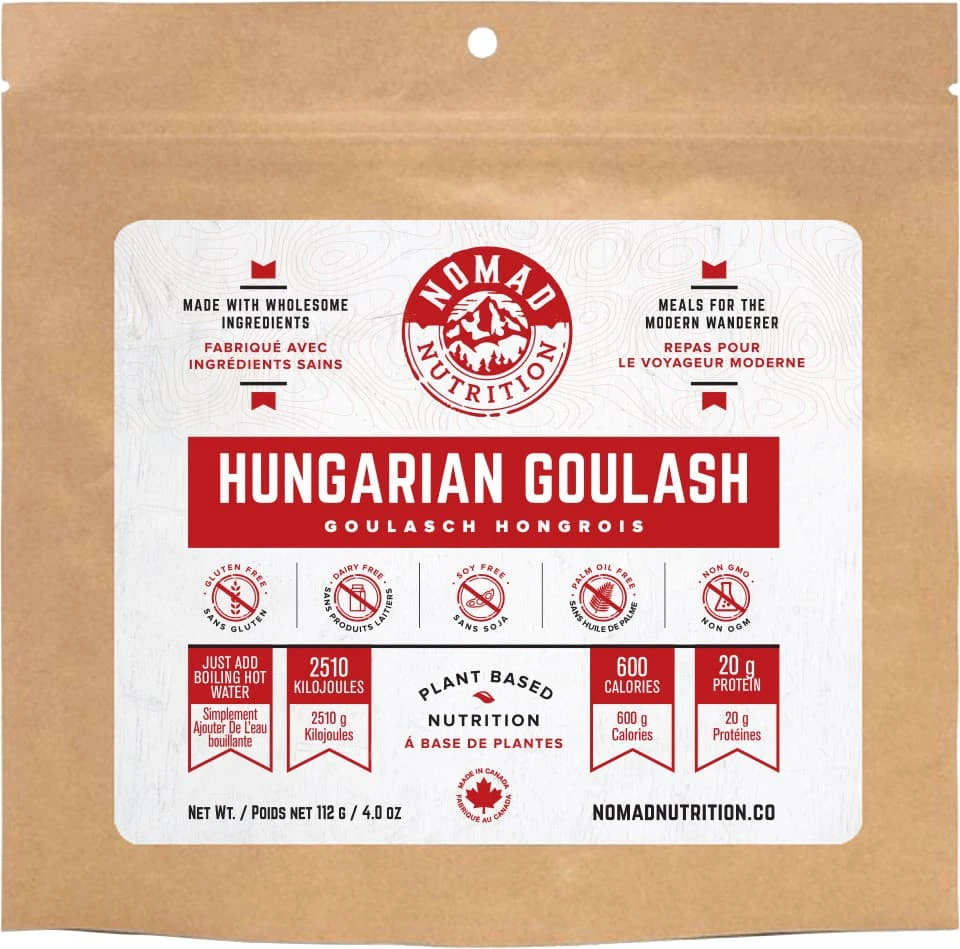 Nomad Nutrition Hungarian Goulash 112g 1 Nomad Nutrition Hungarian Goulash 112g
