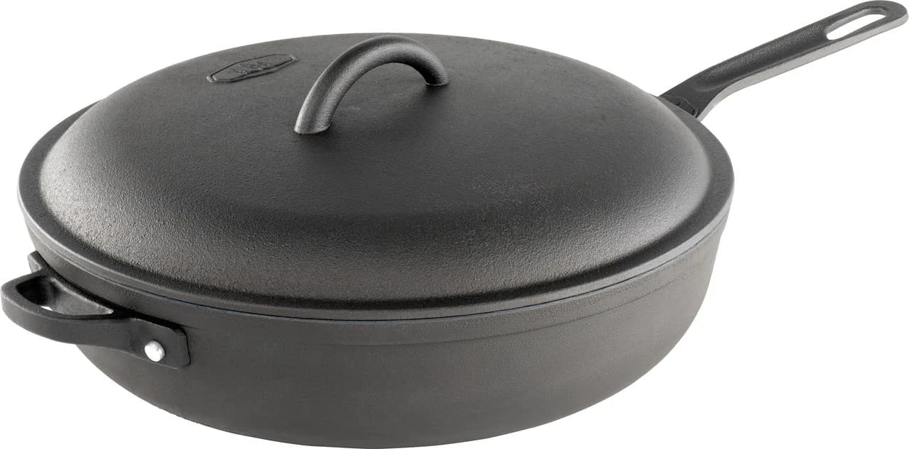GSI Guidecast 12" Deep Frypan And Lid 1 GSI Guidecast 12" Deep Frypan And Lid