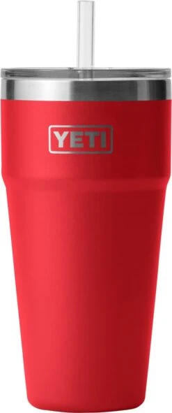 Yeti Rambler 769ml Stackable Cup With Straw Lid -Outdoor Camping Shop image 3208