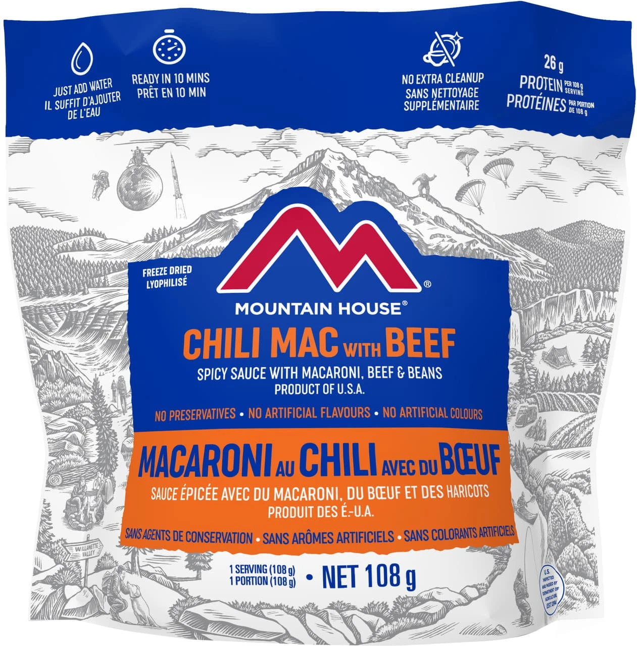 Mountain House Chili Mac With Beef 1 Mountain House Chili Mac With Beef