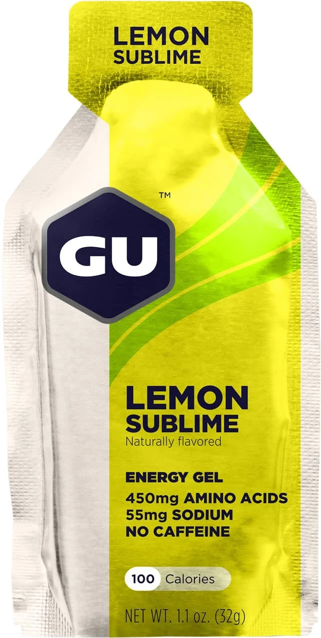 GU Lemon Sublime Gel 1 GU Lemon Sublime Gel