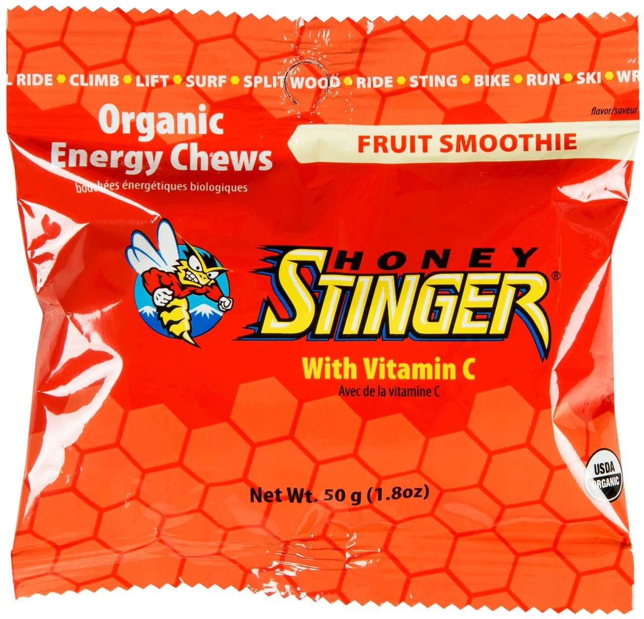 Honey Stinger Organic Energy Chews Fruit Smoothie 1 Honey Stinger Organic Energy Chews Fruit Smoothie
