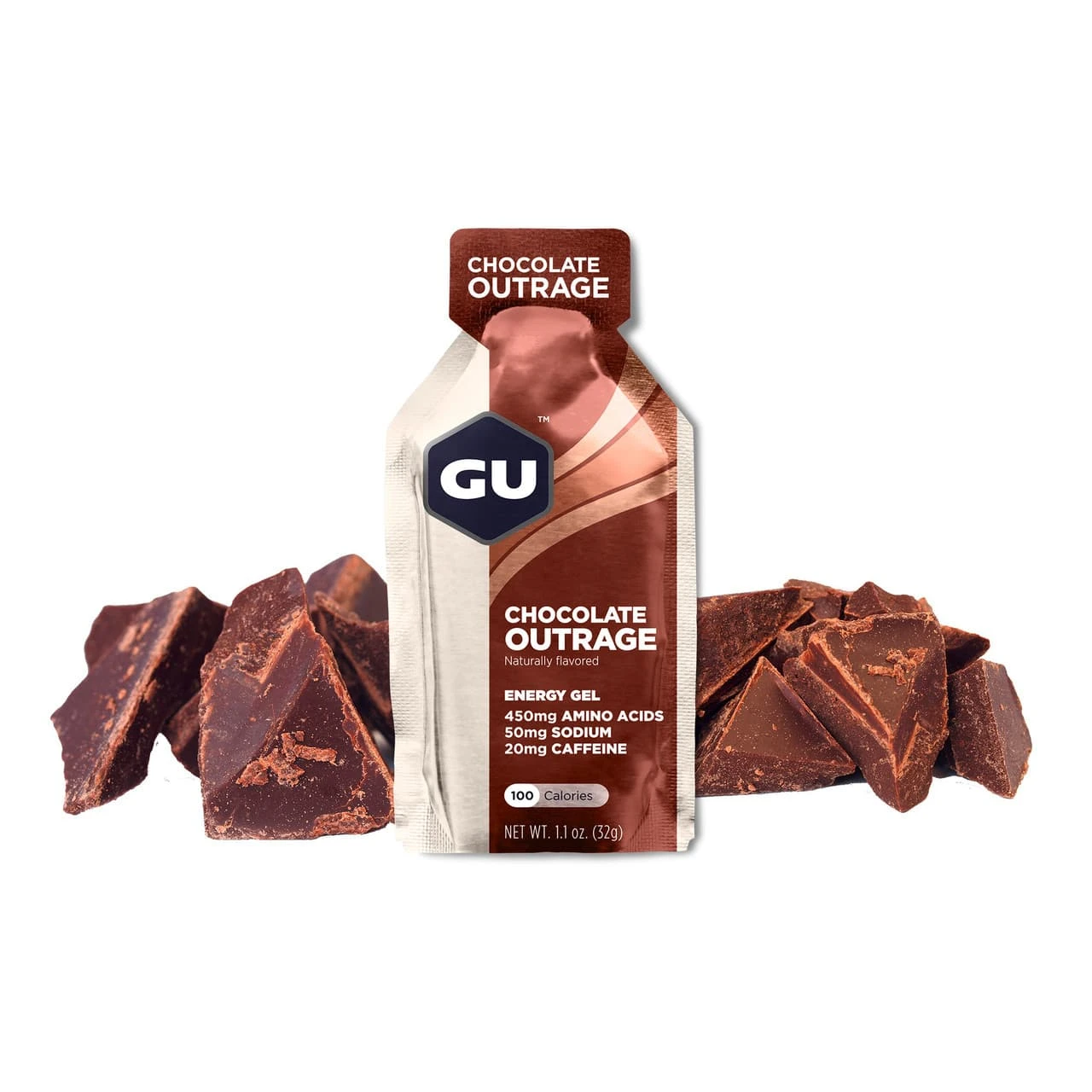 GU Chocolate Outrage Gel 2 GU Chocolate Outrage Gel - Image 2