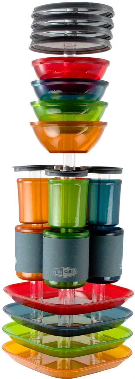 GSI Infinity 4 Person Deluxe Tableset 1 GSI Infinity 4 Person Deluxe Tableset