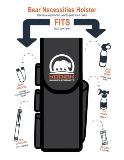 Kodiak Bear Necessities Holster 225g 7 Kodiak Bear Necessities Holster 225g -Outdoor Camping Shop image 4409