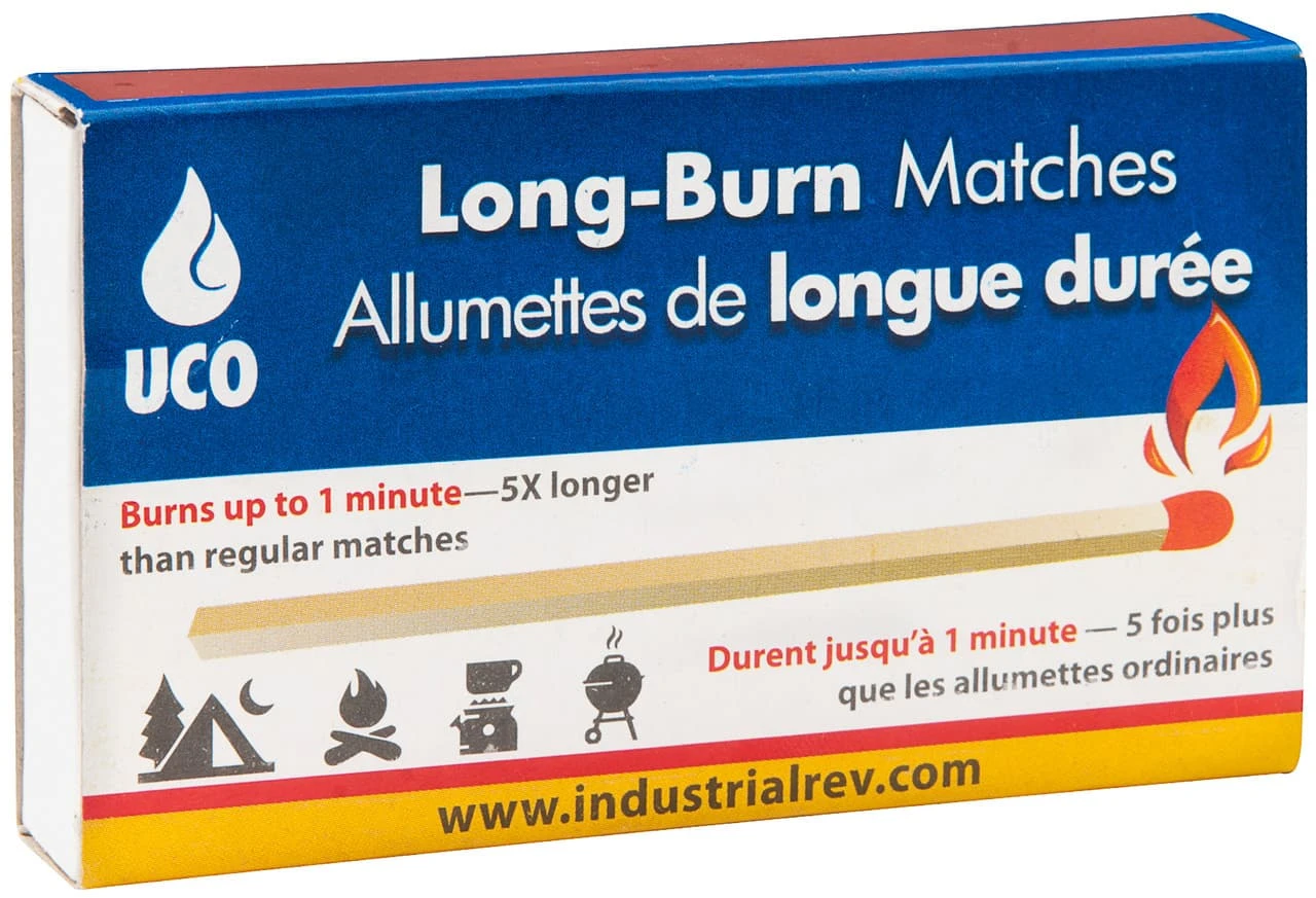 UCO Long-Burn Matches 1 UCO Long-Burn Matches