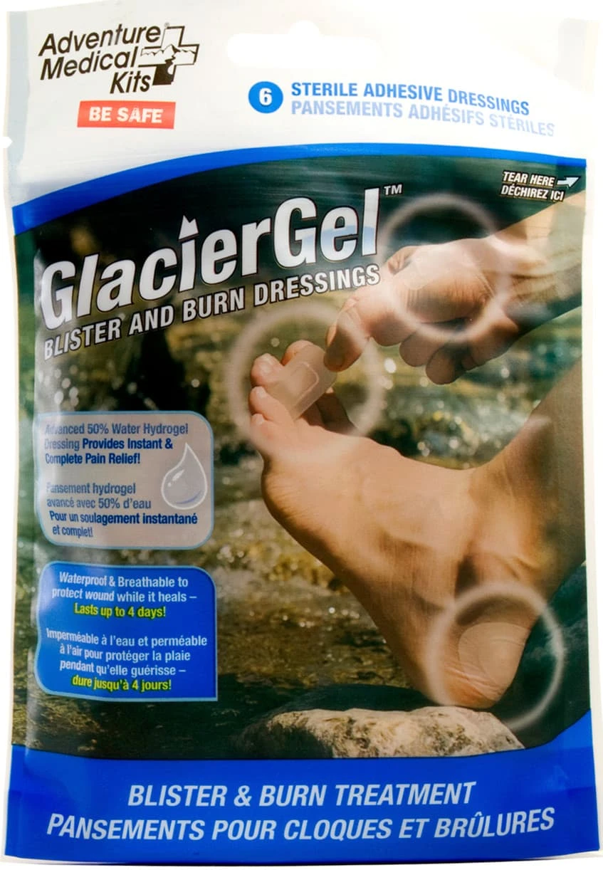 Adventure Medical Kits GlacierGel Blister & Burn Dressing 1 Adventure Medical Kits GlacierGel Blister & Burn Dressing